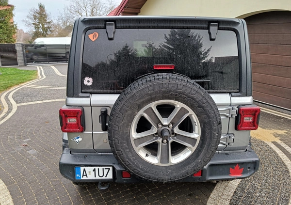 Jeep Wrangler cena 145000 przebieg: 122000, rok produkcji 2018 z Pleszew małe 154